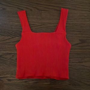 Red American eagle top xs